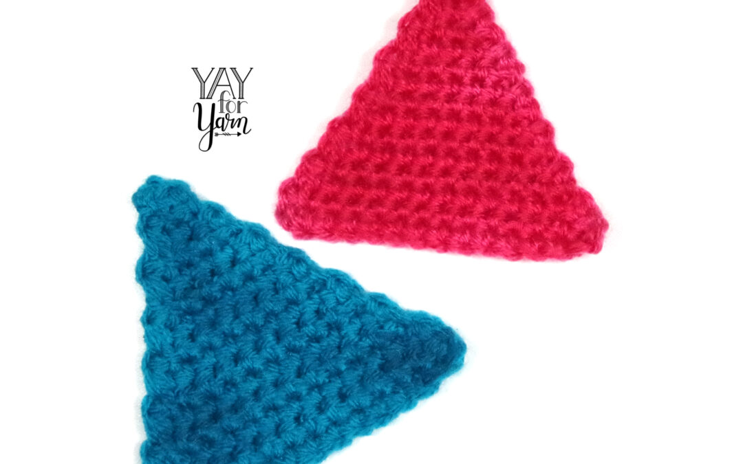 How to Crochet a 60-degree Triangle