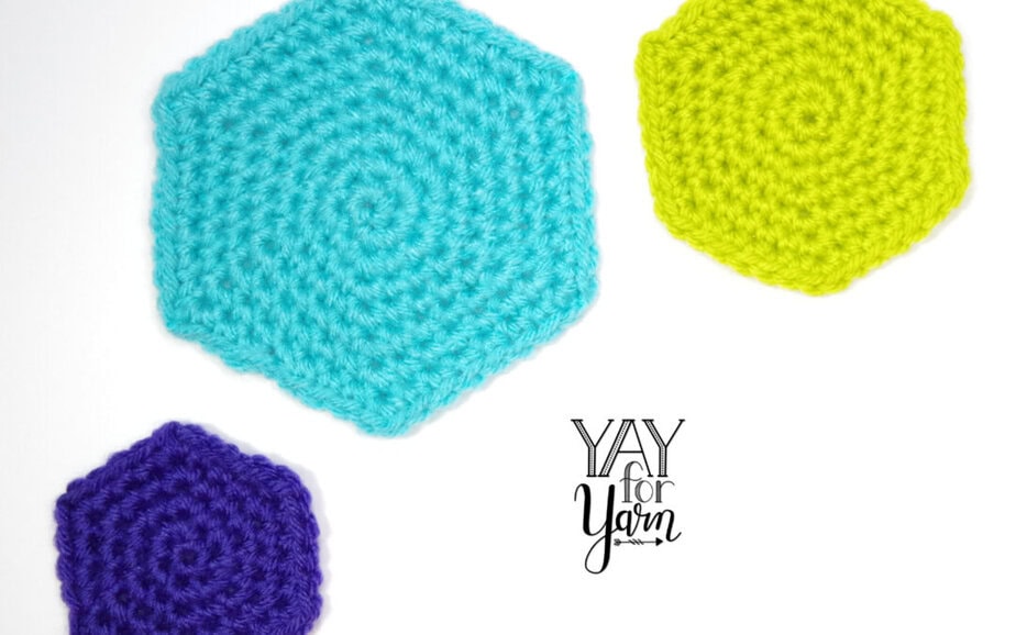 How to Crochet Hexagons