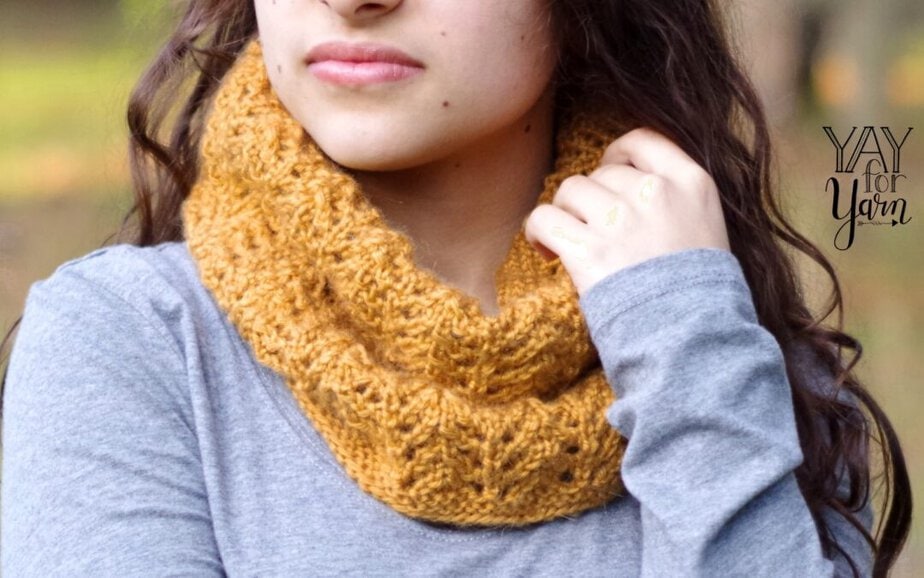 Afternoon Stroll Cowl – FREE Knitting Pattern