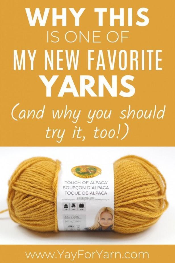 Lion Brand Touch of Alpaca Review