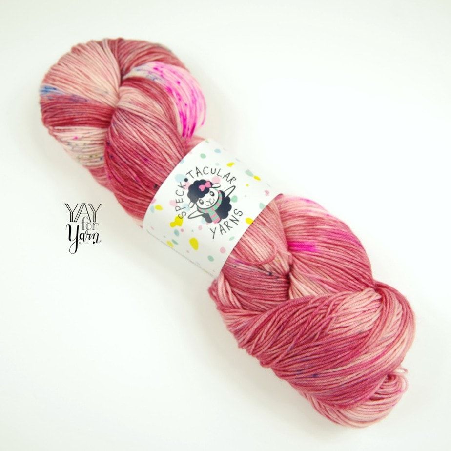 specktacular yarns wild rose on everyday fingering