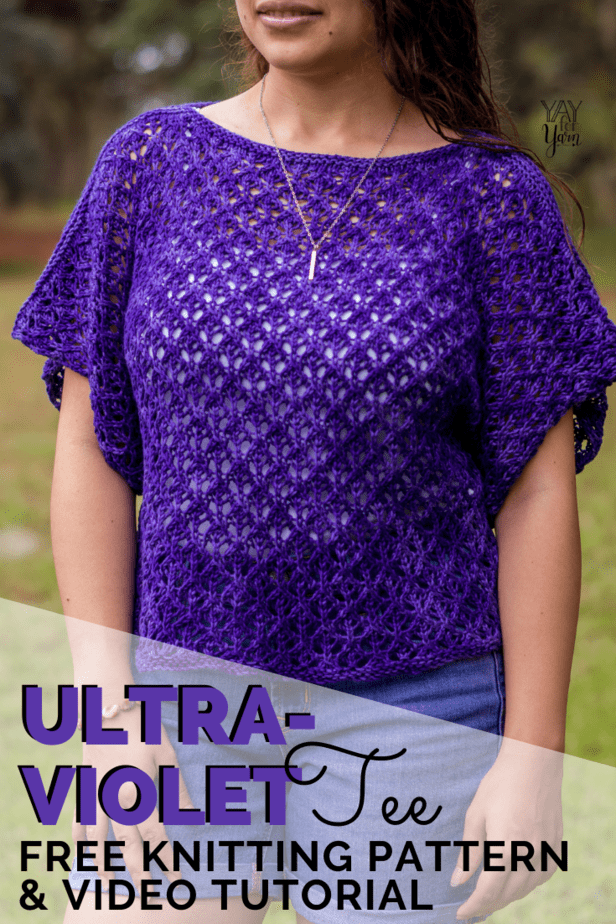 UltraViolet Tee Pinterest Image