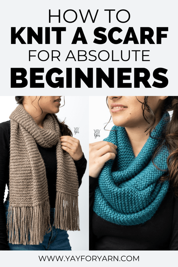 How to Knit a Scarf for Absolute Beginners