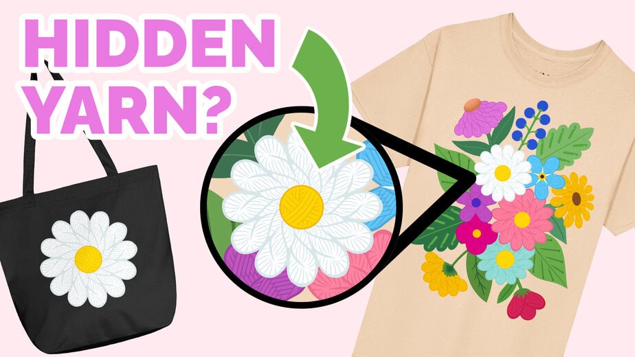 Unbox my NEW Floral Yarn-Themed Merch With Me! Unique Gift Ideas for Knitters & Crocheters
